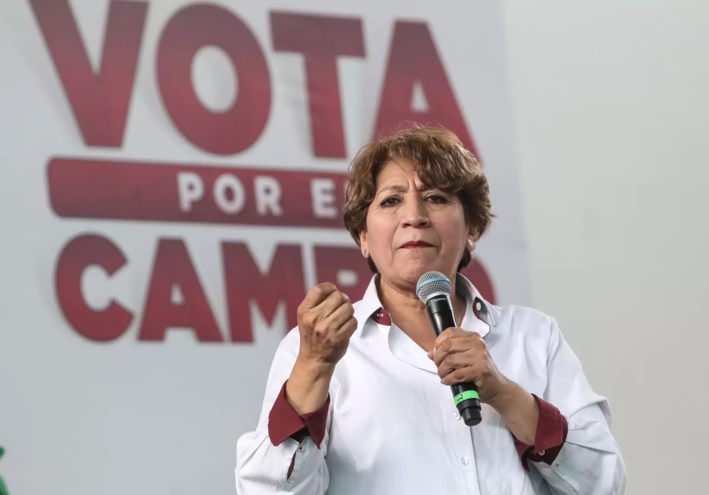 Promete Delfina Gómez gabinete con 50% de mujeres en caso de ganar ...