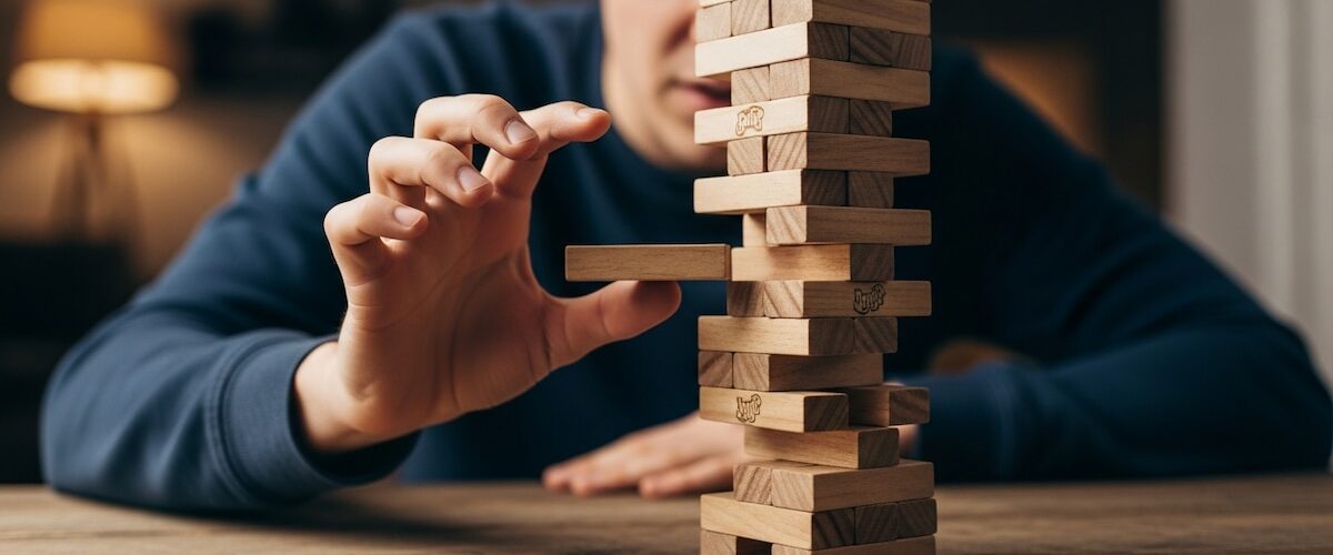 Descubre cómo Jenga, un juego simple, se convirtió en un ícono cultural gracias a Leslie Scott.