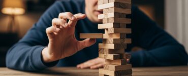 Descubre cómo Jenga, un juego simple, se convirtió en un ícono cultural gracias a Leslie Scott.