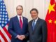 Las delegaciones de EEUU y China se reúnen en París para preparar la cumbre entre Trump y Xi Jinping.