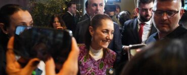 Claudia Sheinbaum participa en Cumbre en Defensa de la Democracia en España