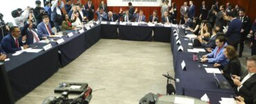 Gobernadora de Chihuahua se presenta ante el Senado de la República