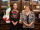Claudia Sheinbaum y Michelle Bachelet establecen lazos en Palacio Nacional
