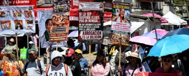 Maestros disidentes del SNTE anuncian megamarcha en el Mundial