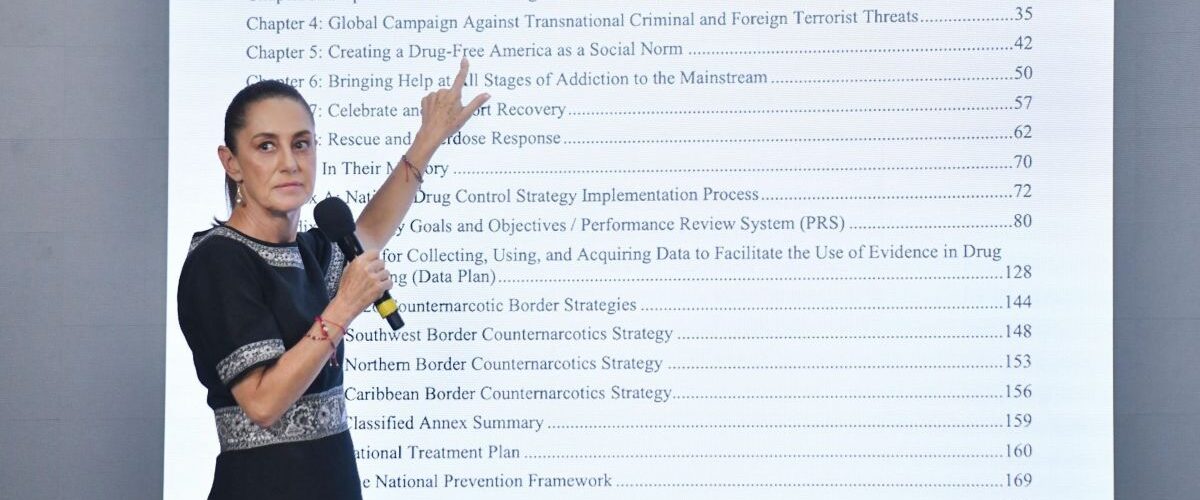 México muestra avances en reducción de homicidios y fentanilo