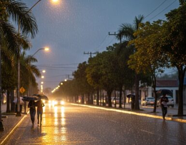 Las autoridades han emitido una alerta amarilla por lluvias intensas en El Salvador, que se intensificarán desde el 8 hasta el 11 de junio.