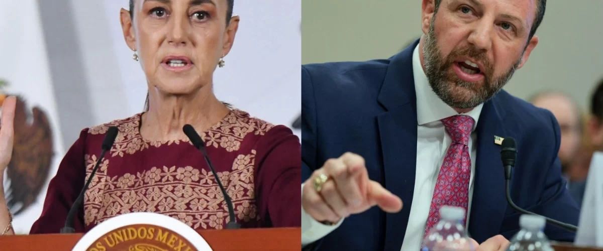 Claudia Sheinbaum justifica declaraciones sobre el muro en campaña de EU