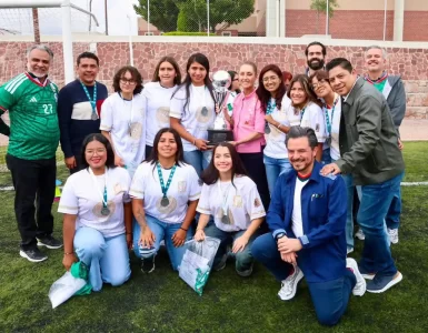 Claudia Sheinbaum entrega boletos del Mundial en San Luis Potosí