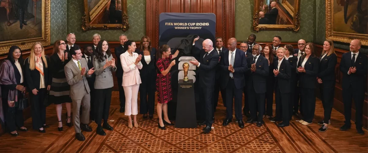 Claudia Sheinbaum recibe a Gianni Infantino antes del Mundial 2026