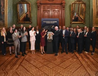 Claudia Sheinbaum recibe a Gianni Infantino antes del Mundial 2026