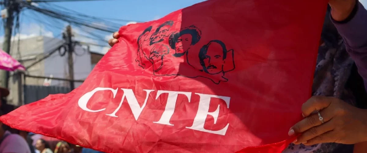 CNTE exige definiciones a Sheinbaum sobre sus alianzas políticas