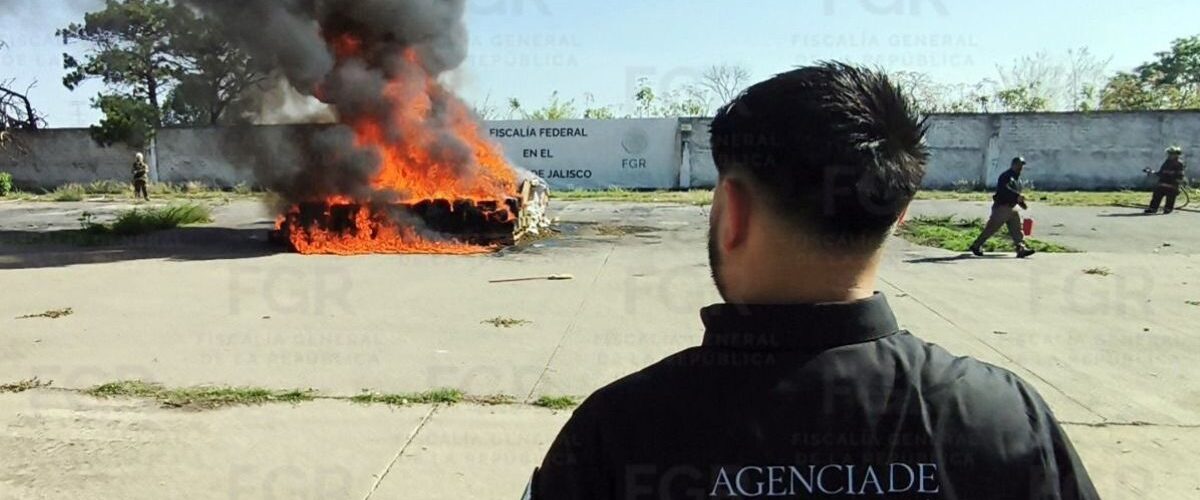 Destrucción de más de 2 toneladas de estupefacientes en Jalisco
