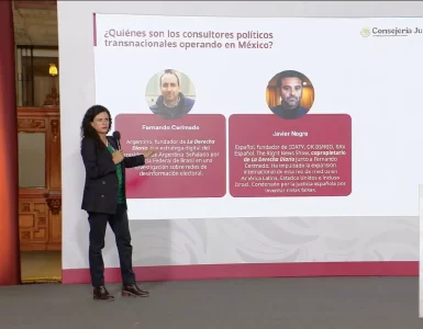 Ecosistema digital y narrativas falsas contra Sheinbaum revelado