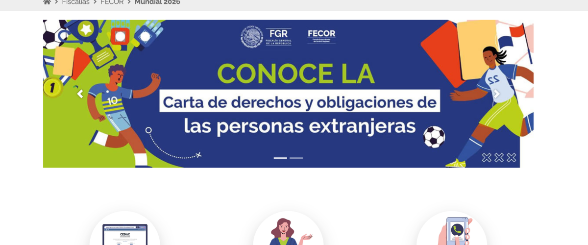 FGR lanza micrositio informativo para turistas durante el Mundial