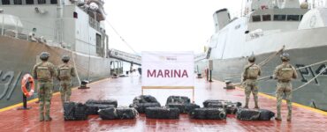 Marina intercepta 829 kilos de cocaína en Guerrero