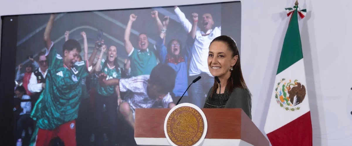 Sheinbaum asegura que quienes apuestan contra México fracasan siempre
