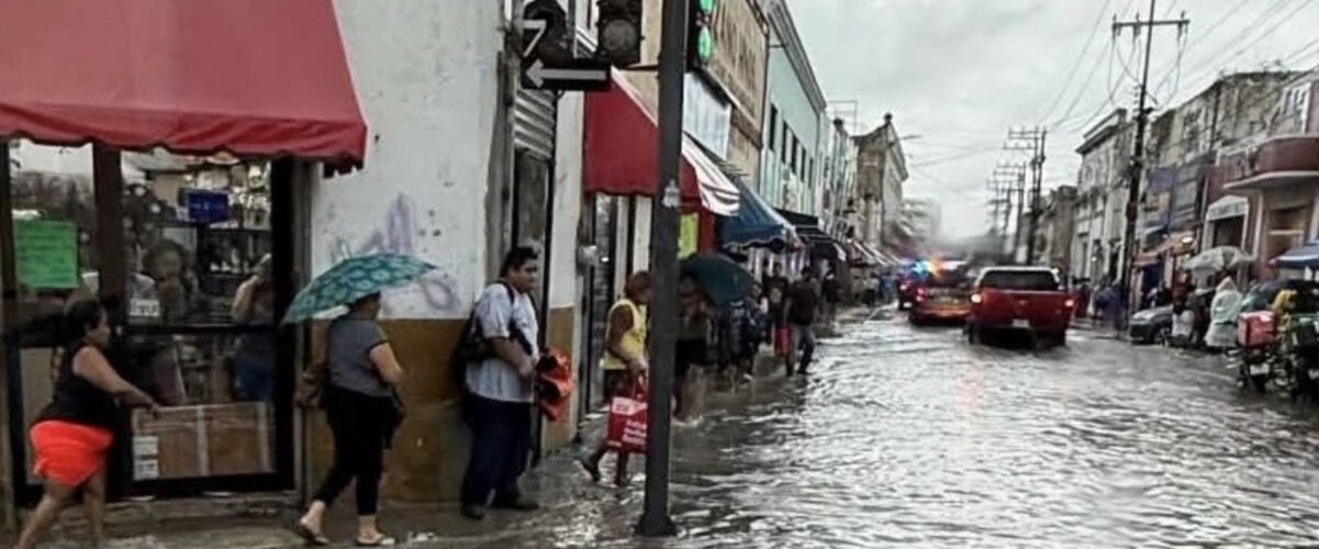 Suspensión de actividades en Yucatán por intensas lluvias en octubre 2023