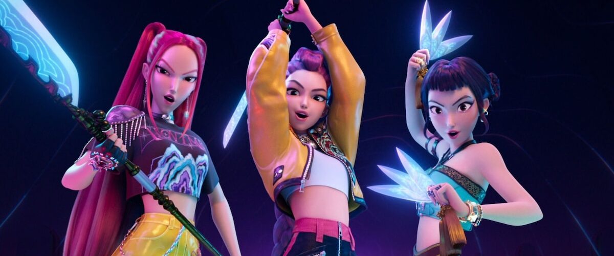 Descubre cómo ver Las Guerreras K-Pop en español y coreano, ajustando audio y subtítulos en la plataforma oficial.