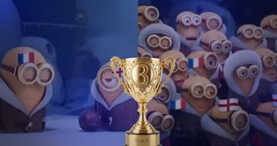 El emocionante partido por el tercer lugar entre Francia e Inglaterra generó una ola de memes en las redes sociales.