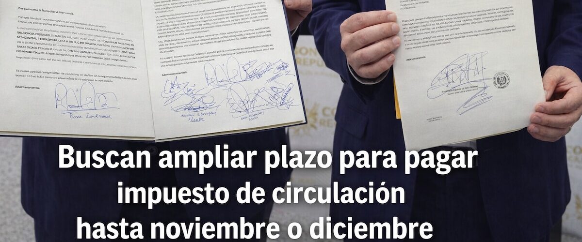 Dos iniciativas en el Congreso buscan extender el plazo del impuesto de circulación en Guatemala para aliviar la carga fiscal.