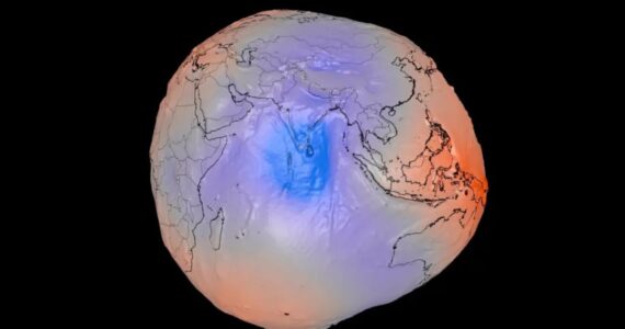 Una imagen de la NASA ha generado confusión sobre la forma de la Tierra, mostrando un modelo científico del geoide.