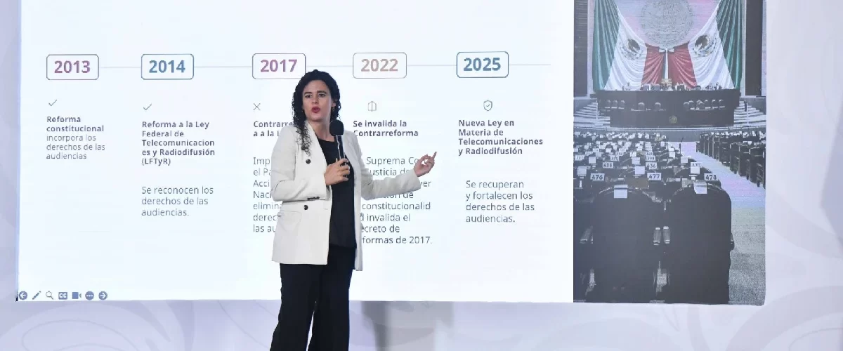 Claudia Sheinbaum presenta lineamientos sobre derechos de audiencias en consulta pública