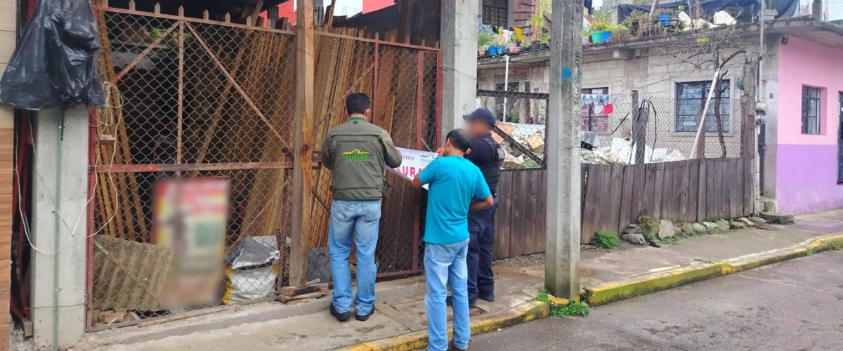 Clausura de maderería en Veracruz por irregularidades detectadas