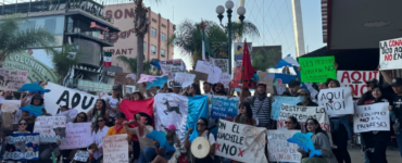 Protestas de las comunidades de Ohuira contra la planta de amoníaco en Sinaloa culminan en un cierre simbólico.