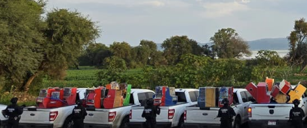 Decomisan tragamonedas en Michoacán y Sonora por actividades ilícitas