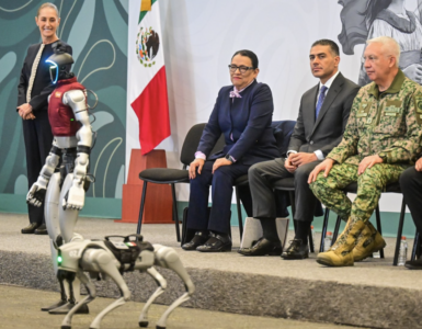 Edomex incorpora robots de seguridad para mejorar vigilancia pública