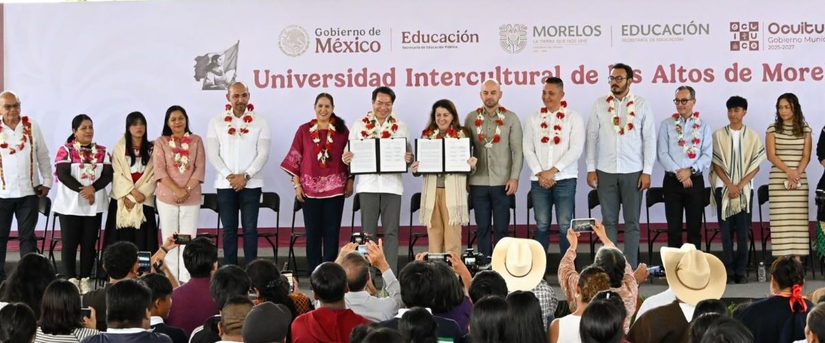 Nueva Universidad Intercultural de los Altos de Morelos beneficiará a jóvenes