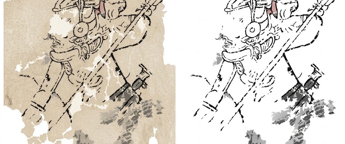 La restauración de una pintura mural en Calakmul revela la figura mítica de Juun Ajaw, con detalles sorprendentes.