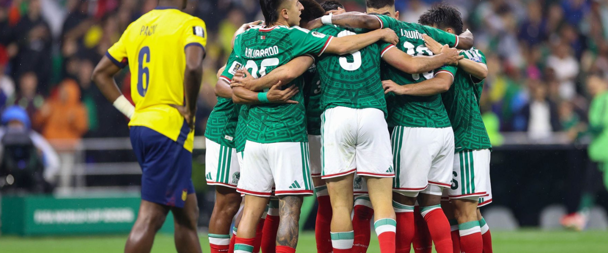 Sheinbaum celebra triunfo del Tri en el Mundial de Fútbol