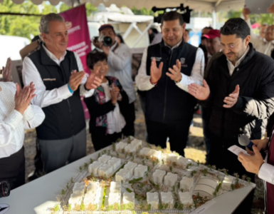 Construcción de viviendas del ISSSTE en Puebla para derechohabientes
