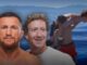 Un inusual sparring entre Mark Zuckerberg y Merab Dvalishvili se llevó a cabo sobre una plataforma flotante en medio de un lago.