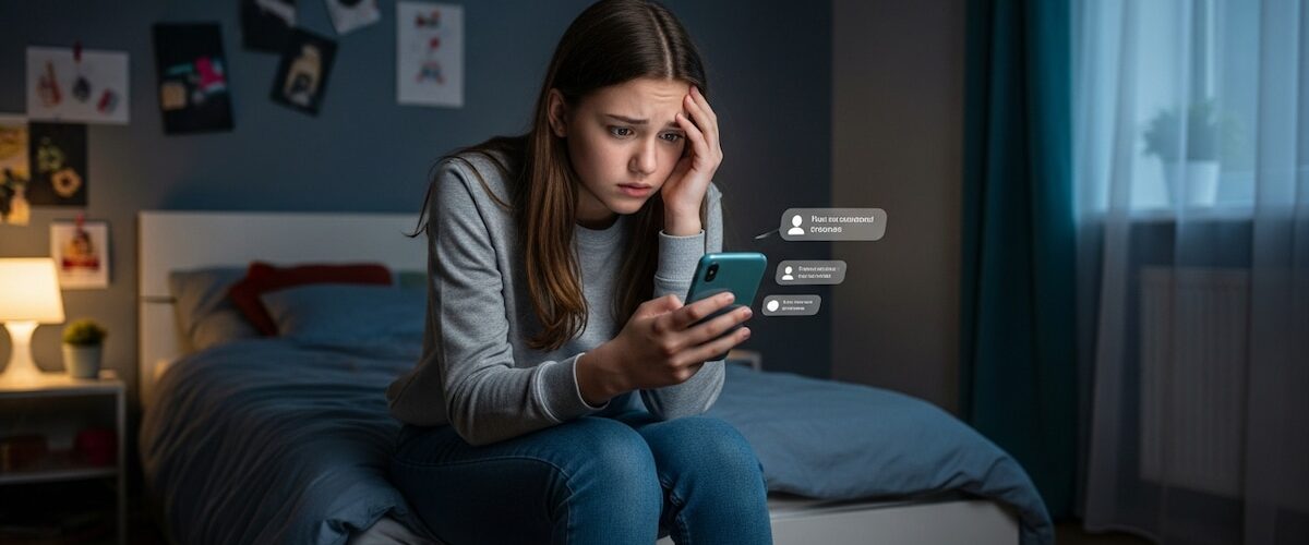 El miedo al acoso escolar y la exposición de menores en redes sociales preocupa a la mitad de la población española.