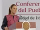 Claudia Sheinbaum presenta su conferencia matutina desde Palacio Nacional