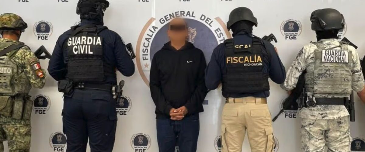 Detienen a Manuel A, lugarteniente del CJNG en Michoacán