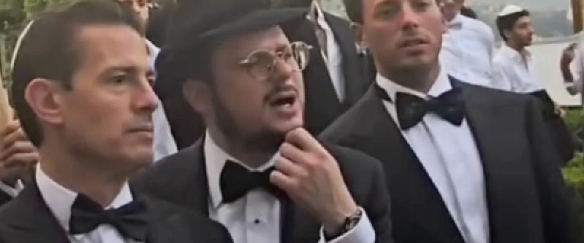 Enrique Peña Nieto asiste a la boda del cantante Omer Adam en Italia