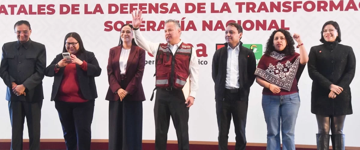 Morena y aliados presentan nuevos coordinadores para la 4T en México