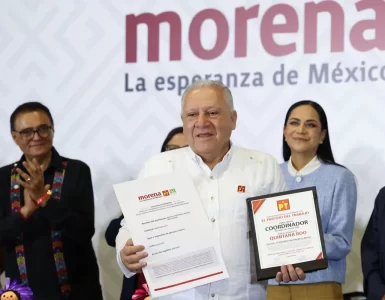 Rafael Marín Mollinedo asegura tercer lugar en encuestas de Quintana Roo