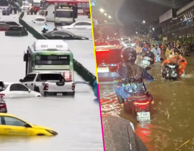 Las intensas lluvias en Bangkok han desatado inundaciones, llevando a las autoridades a declarar zona de desastre en 50 distritos.